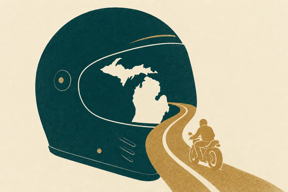 Michigan Motorcycle Helmet Laws: What Riders Need to Know Before Going Lidless